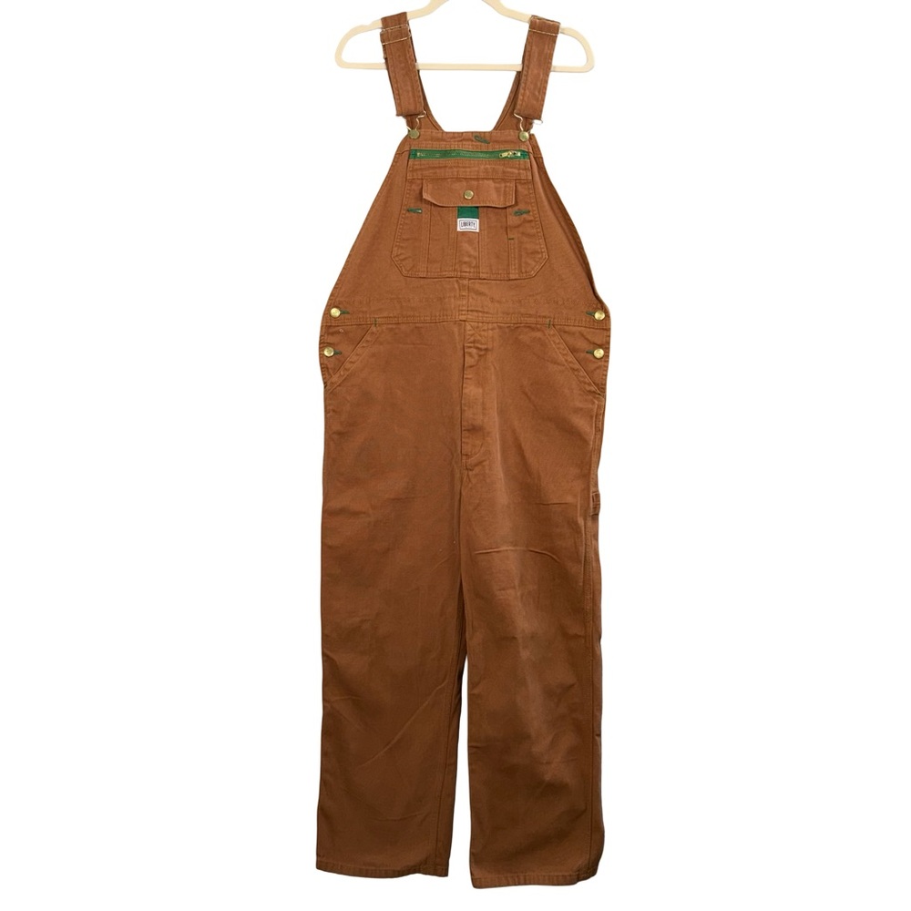 Liberty duck‎ bib overalls carpenter style. 38 x 30.